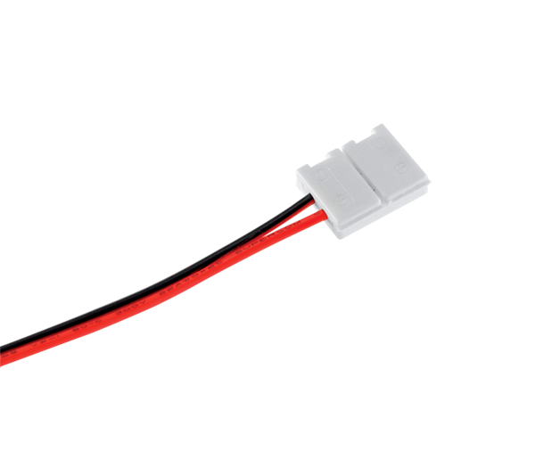 ACC03 10mm КОНЕКТОР ЗА ЕДНОЦВЕТНА LED ЛЕНТА SMD5050,150MM КАБЕЛ