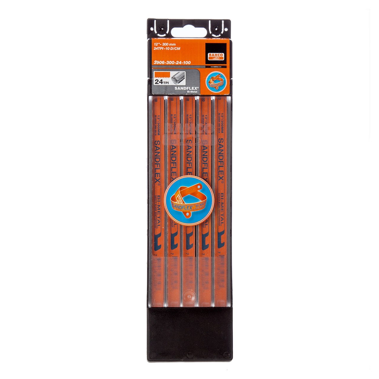 Bahco 3906 Sandflex HSS двуметални ножове за ножовка 12 инча x 24TPI (100 опаковки)