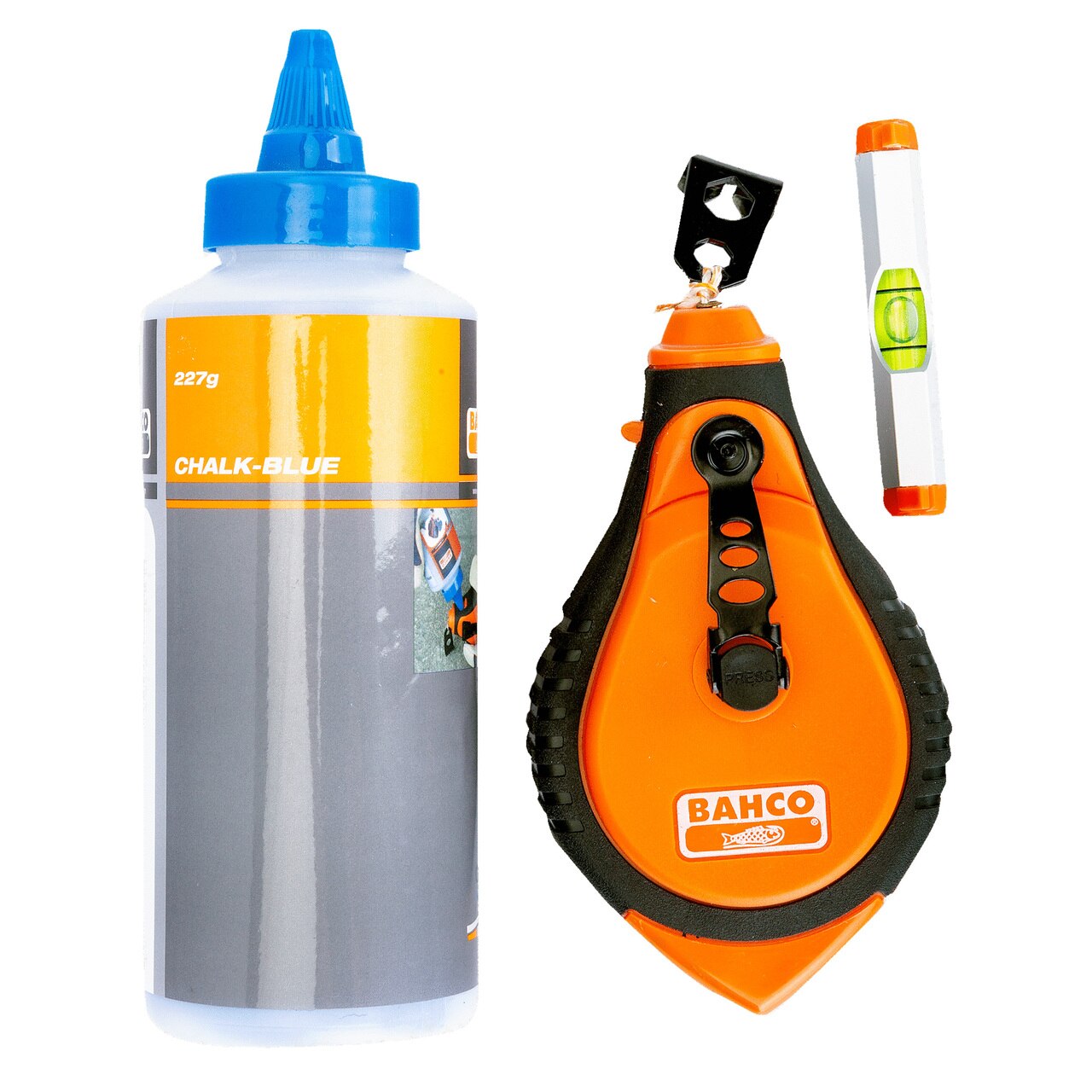 Bahco CL-1221-SET Тебешир линия, Level & Blue Builder Chalk