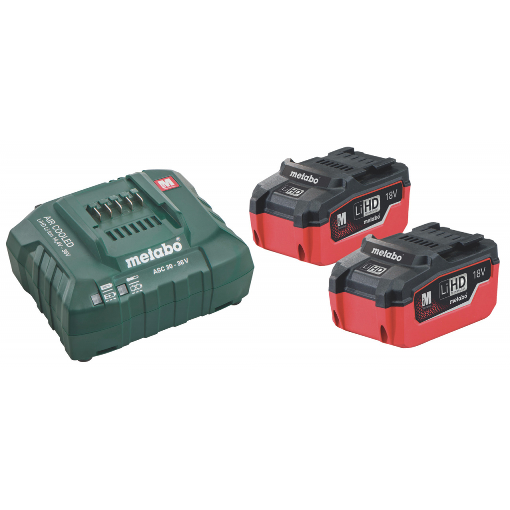 Базов комплект акумулатори 18V ASC 145 + 2x5.5 Ah LiHD