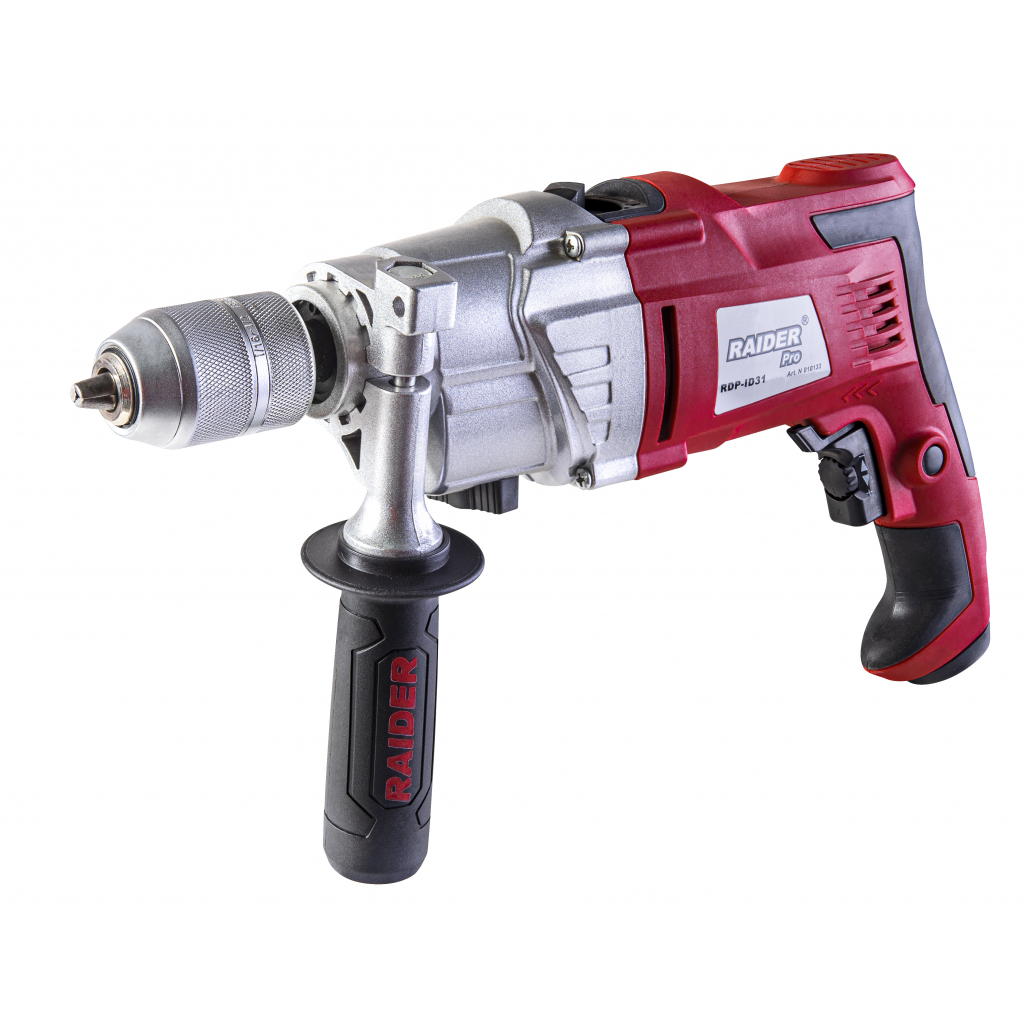 Бормашина 1050W 13mm 2-ск. самоз. патр. метален корпус RDP-ID31