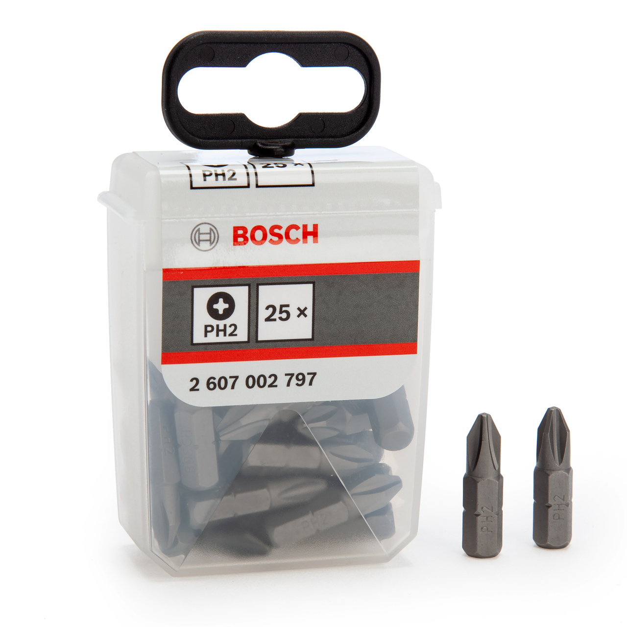 Bosch 2607002797 PH2 Битове за изключително твърда отвертка (пакет от 25)