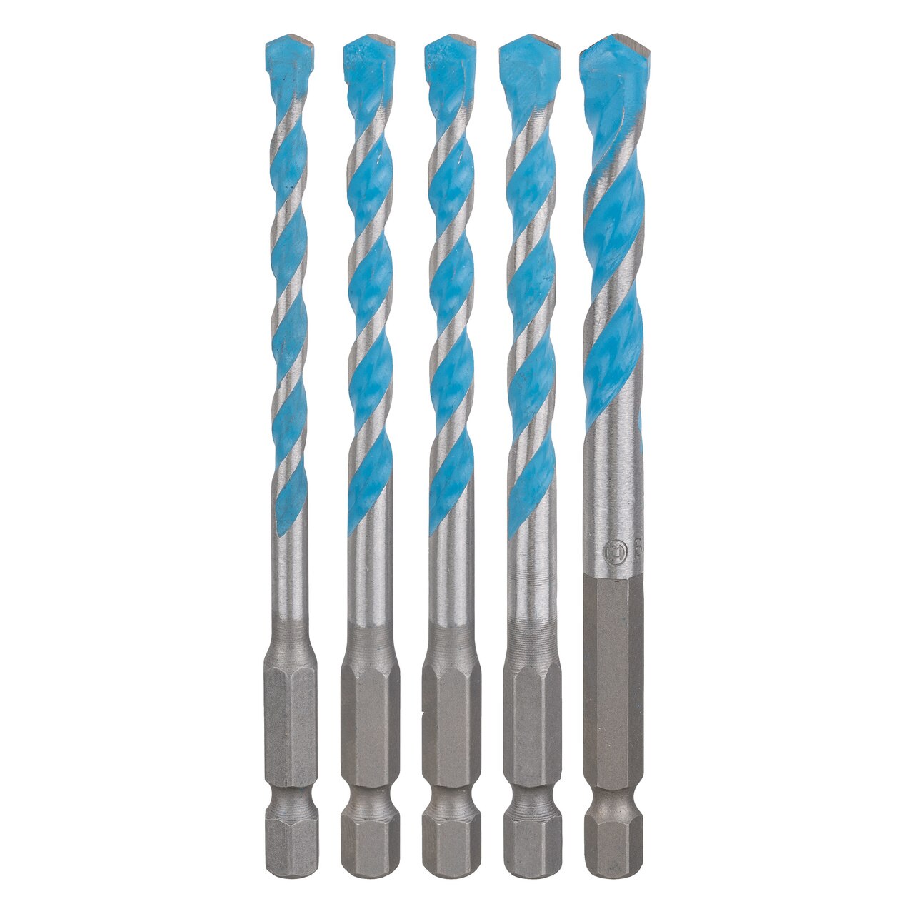 Bosch 2608590181 HEX-9 Мултиконструкционен комплект Свредло 5,5 мм - 8 мм (пакет от 5)