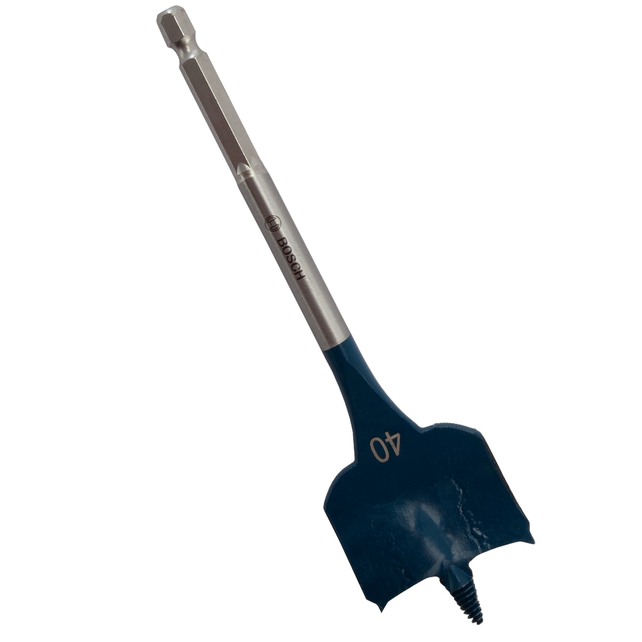 Плоска Свредло Bosch 2608595502 SelfCut Speed с шестостенна шийка 40мм x 152мм