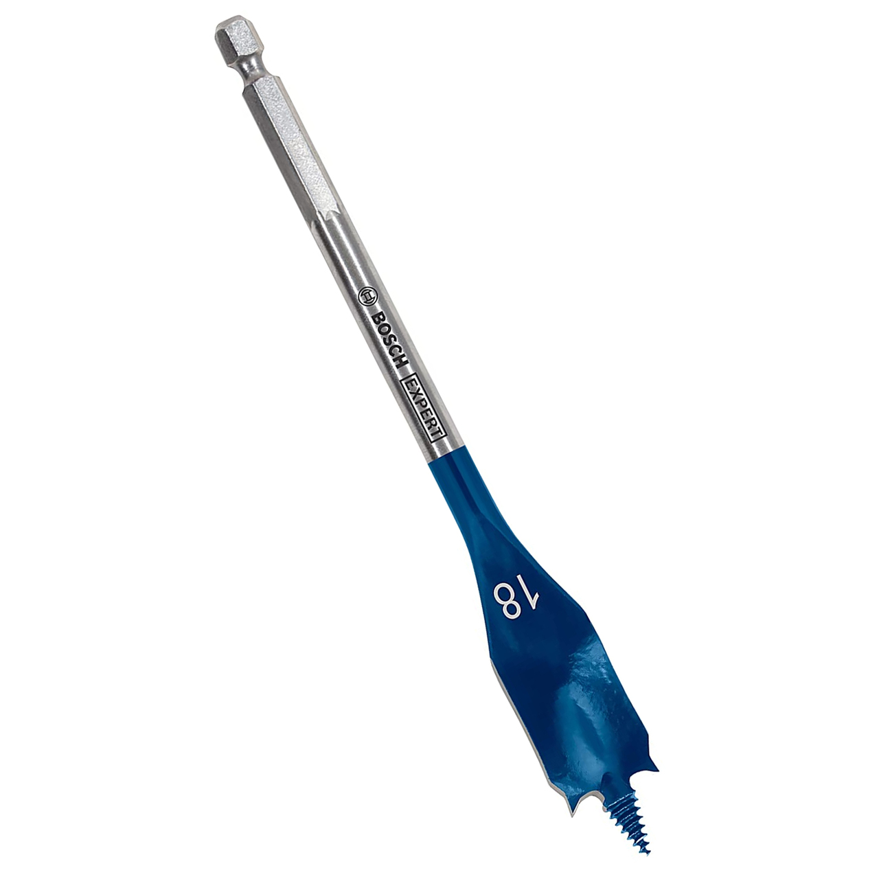 Bosch 2608900317 Expert SelfCut Speed Плосък накрайник с шестостенен опашка 18mm x 152mm