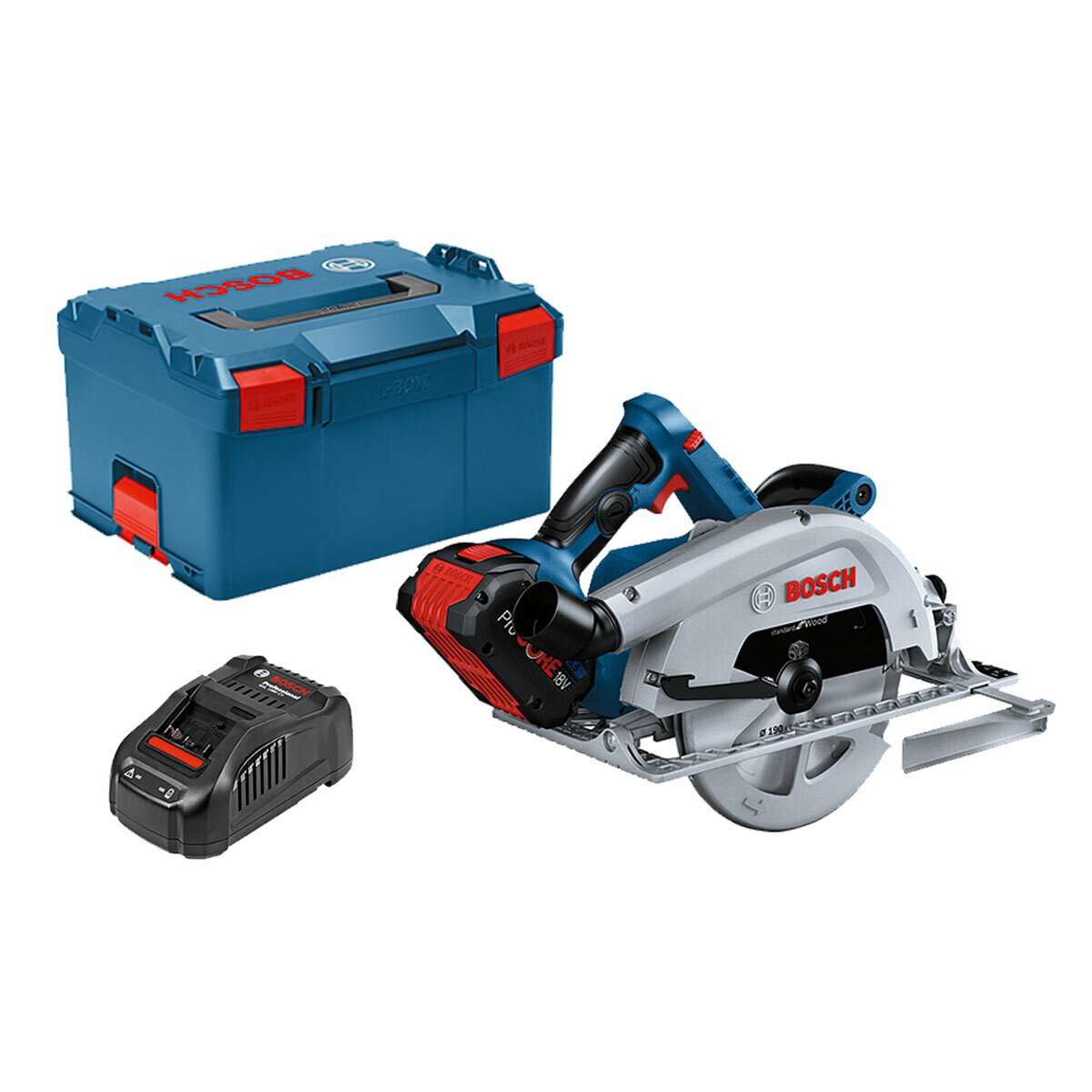 Bosch GKS 18V-68 C BiTURBO 190mm Циркулярен трион (1 x 5.5Ah Battey)