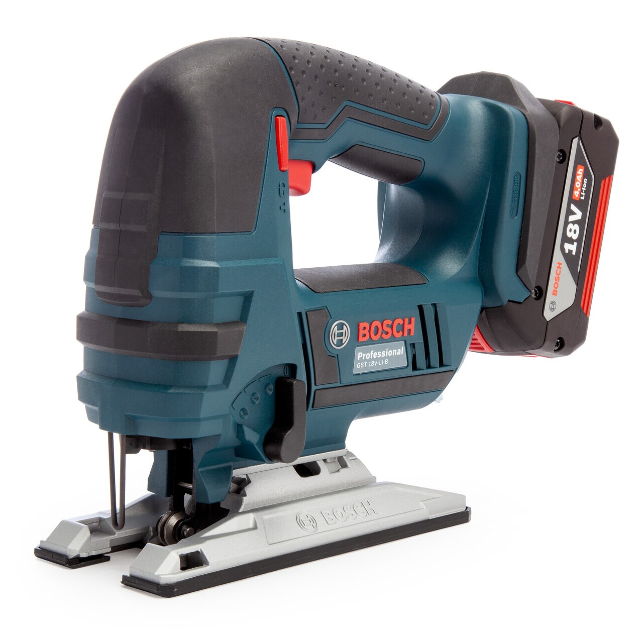 Bosch GST 18 V-LI B Professional лък Handled моторен трион (2 х 4.0Ah батерии)