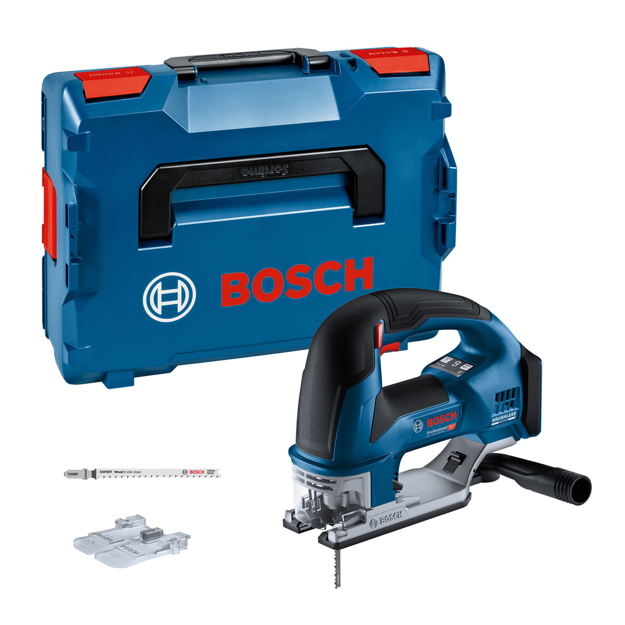 Bosch GST 18V-155 BC Професионален безчетков прободен моторен трион (само корпус) в L-Boxx