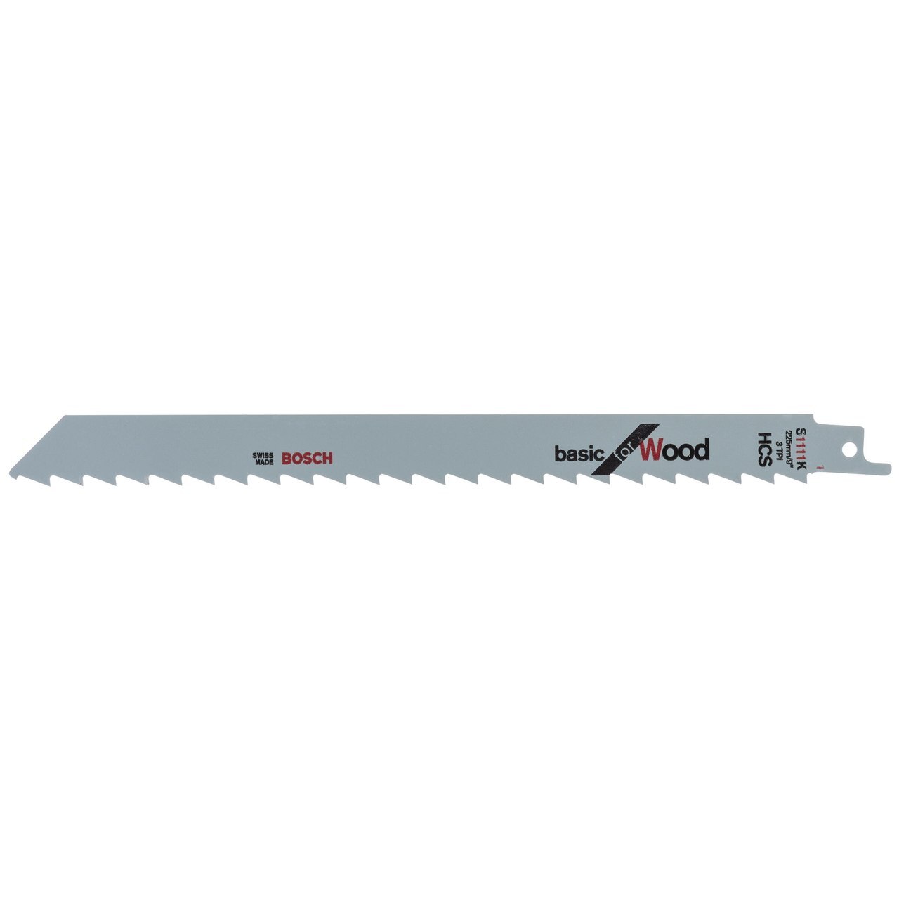 Bosch S1111K (2608650678) Саблен трион Blade двеста двайсет и пет мм за дърво (5 Pack)