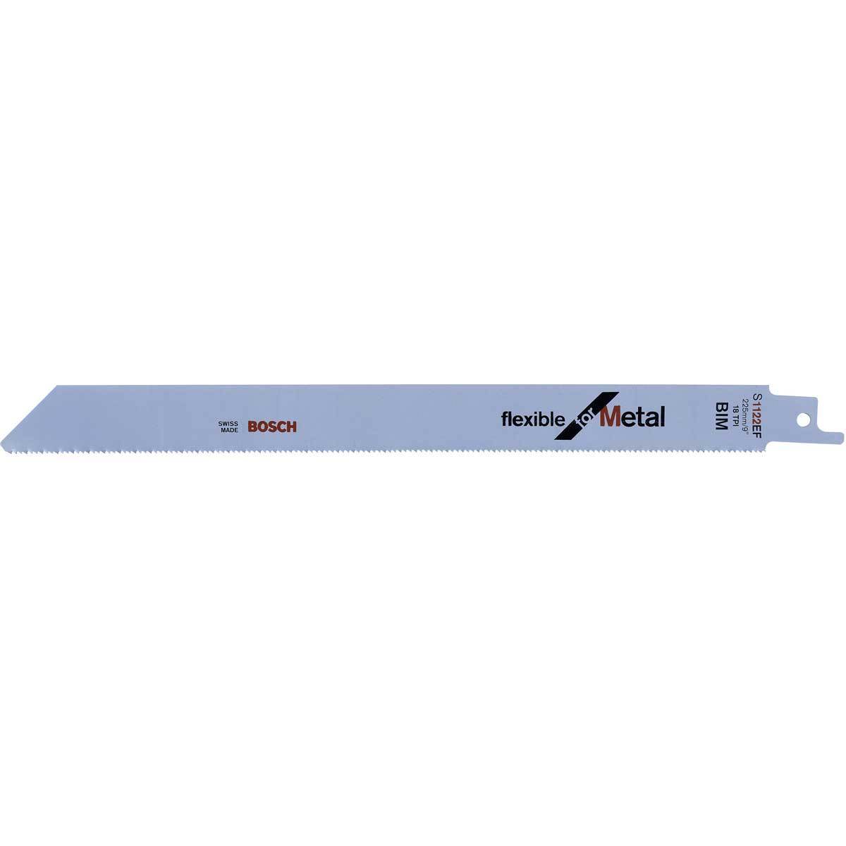 Bosch S1122EF (2608656020) Гъвкава Саблен трион Blade За Metal двеста двайсет и пет милиметра (5 Pack)