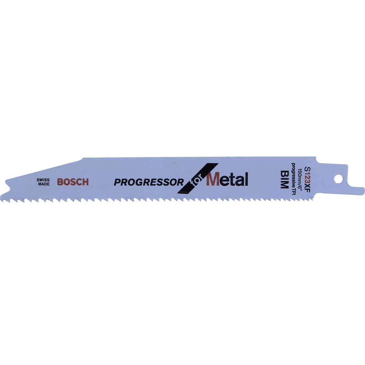 Bosch S123XF (2608654402) прогресор Саблен трион Blade за Metal сто и петдесет мм (5 Pack)