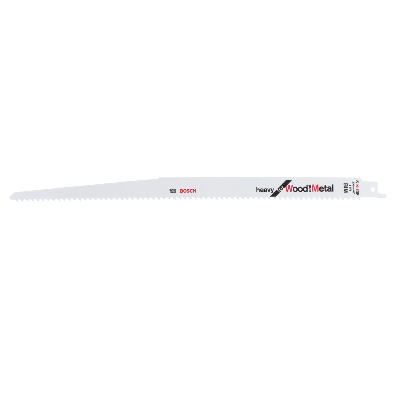 Bosch S1411DF (2608654763) Саблен трион ножове за дърво и метал 300 мм (пакет от 5)