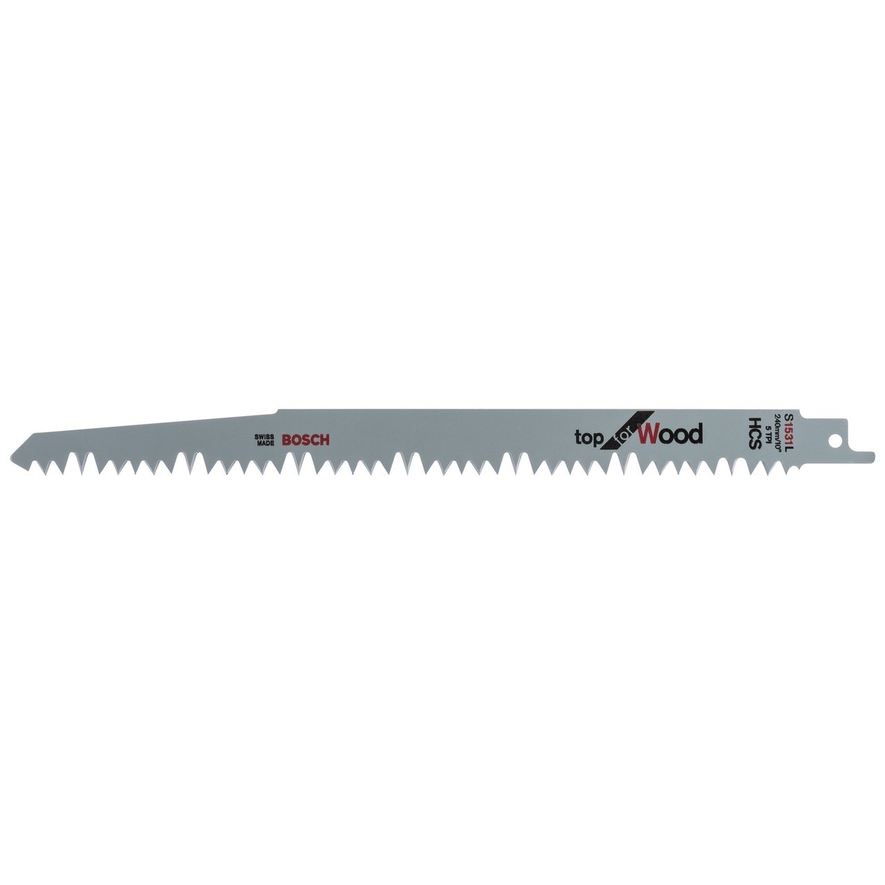 Bosch S1531L (2608650676) Саблен трион Blade за дърво двеста и четиресет мм (5 Pack)