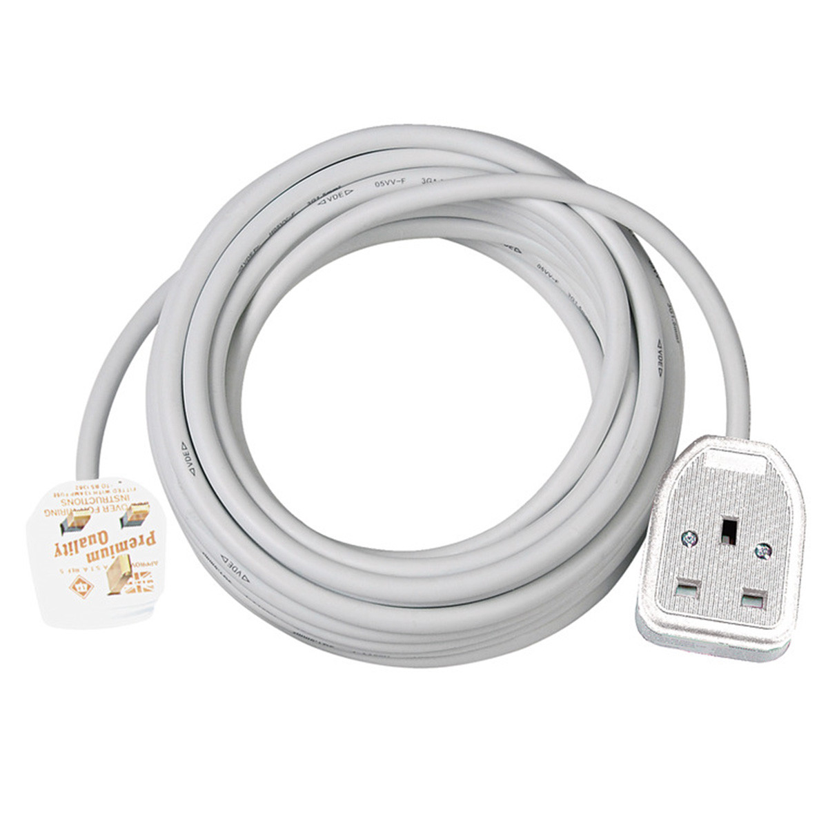 Brennenstuhl 1166563015 Удължителен кабел 3 метра бял 240V
