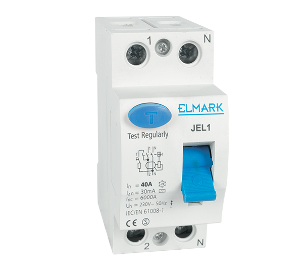 ДЕФЕКТНОТОКОВA ЗАЩИТA JEL1 AC 2P 20A/30MA