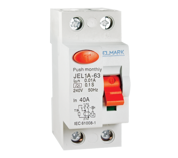 ДЕФЕКТНОТОКОВА ЗАЩИТА JEL1A DC 2P 10A/30MA