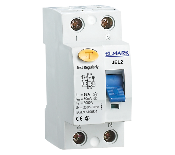 ДЕФЕКТНОТОКОВА ЗАЩИТА JEL2 2P 63A/300mA SIGMA