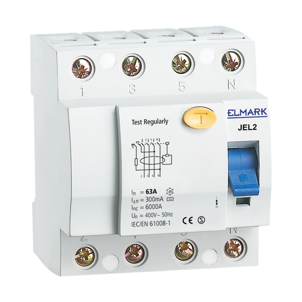 ДЕФЕКТНОТОКОВА ЗАЩИТА JEL2 4P 20A/300mA SIGMA