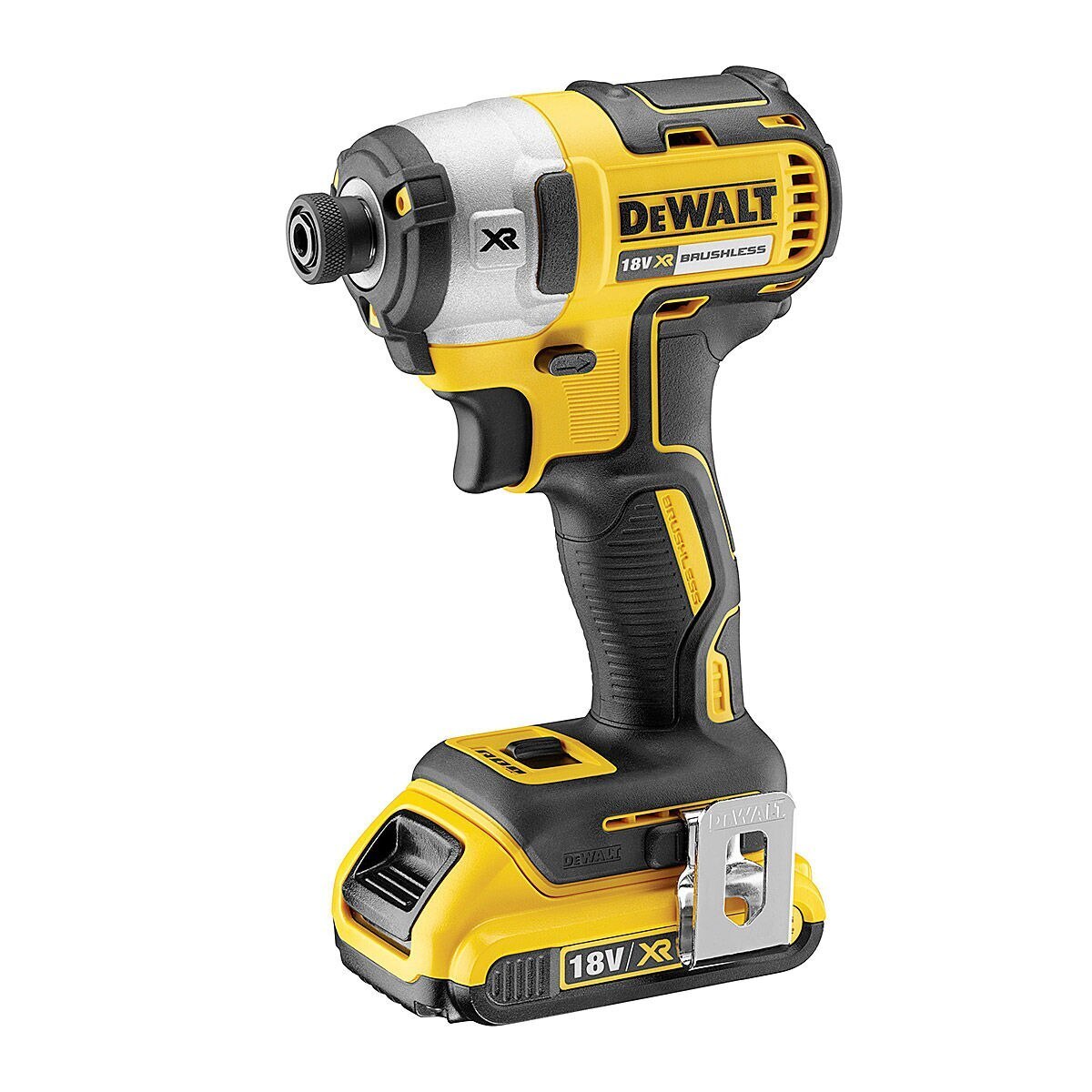 Dewalt DCF887D2 18V XR Безчетков Ударна Отвертка (2 x 2.0Ah батерии)