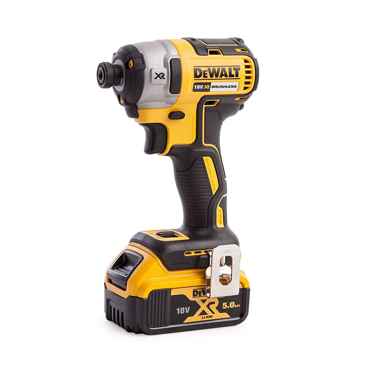 Dewalt DCF887P2 18V XR безчетков Ударна Отвертка (2 x 5.0Ah батерии)