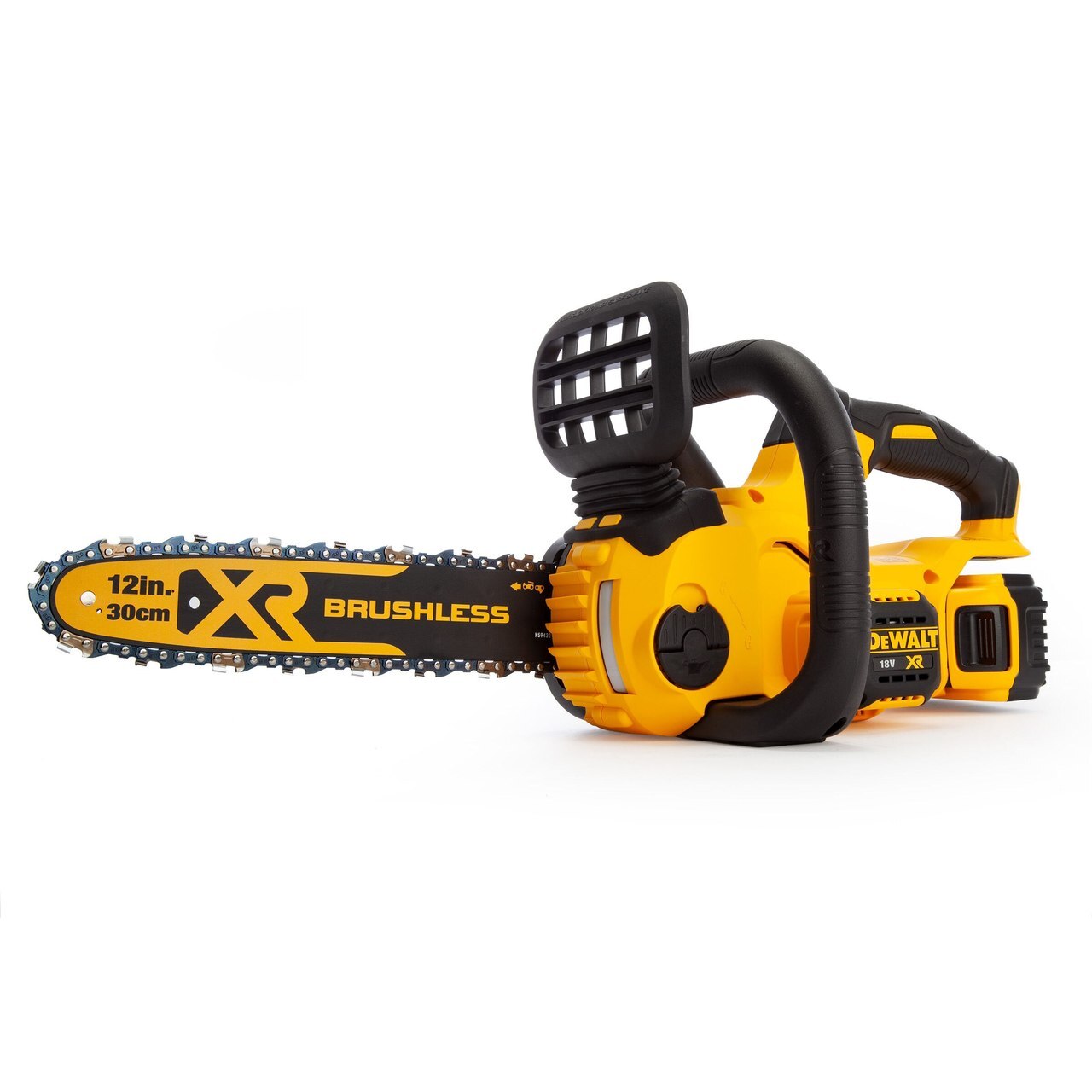 Dewalt DCM565P1 18V XR безчетков верижен трион 30см (1 x 5.0Ah батерия)