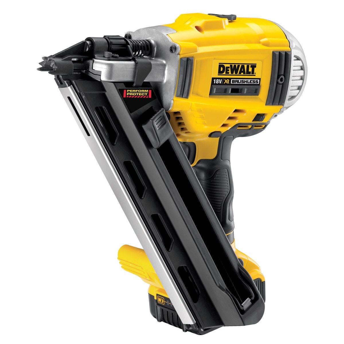 Dewalt DCN692P2 18V XR безчетков 2 Speed Framing Пистолет за пирони(2 х 5.0Ah батерии)