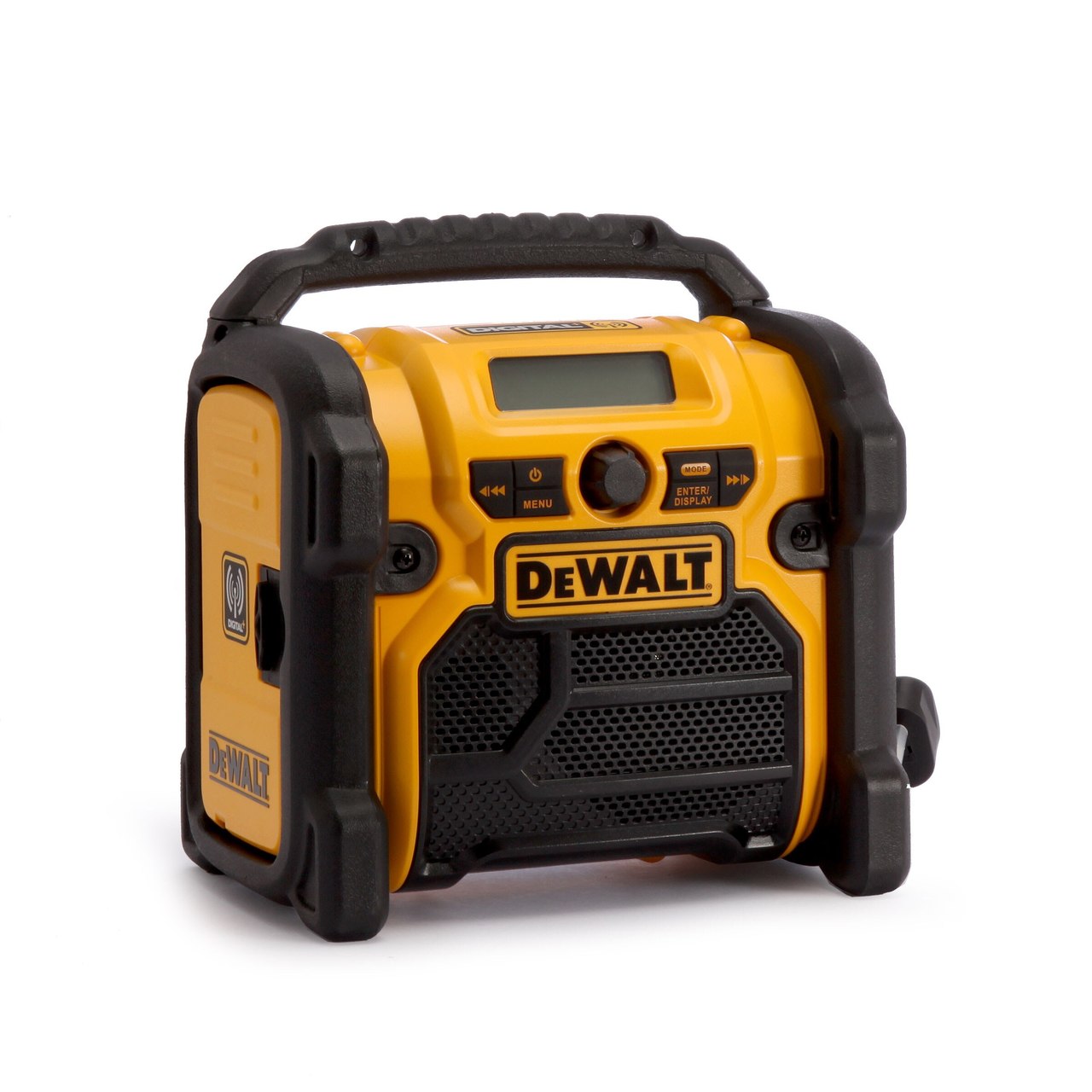 Компактно цифрово DAB радио Dewalt DCR020 XR (10.8V,14.4V,18V съвместимо) само корпус