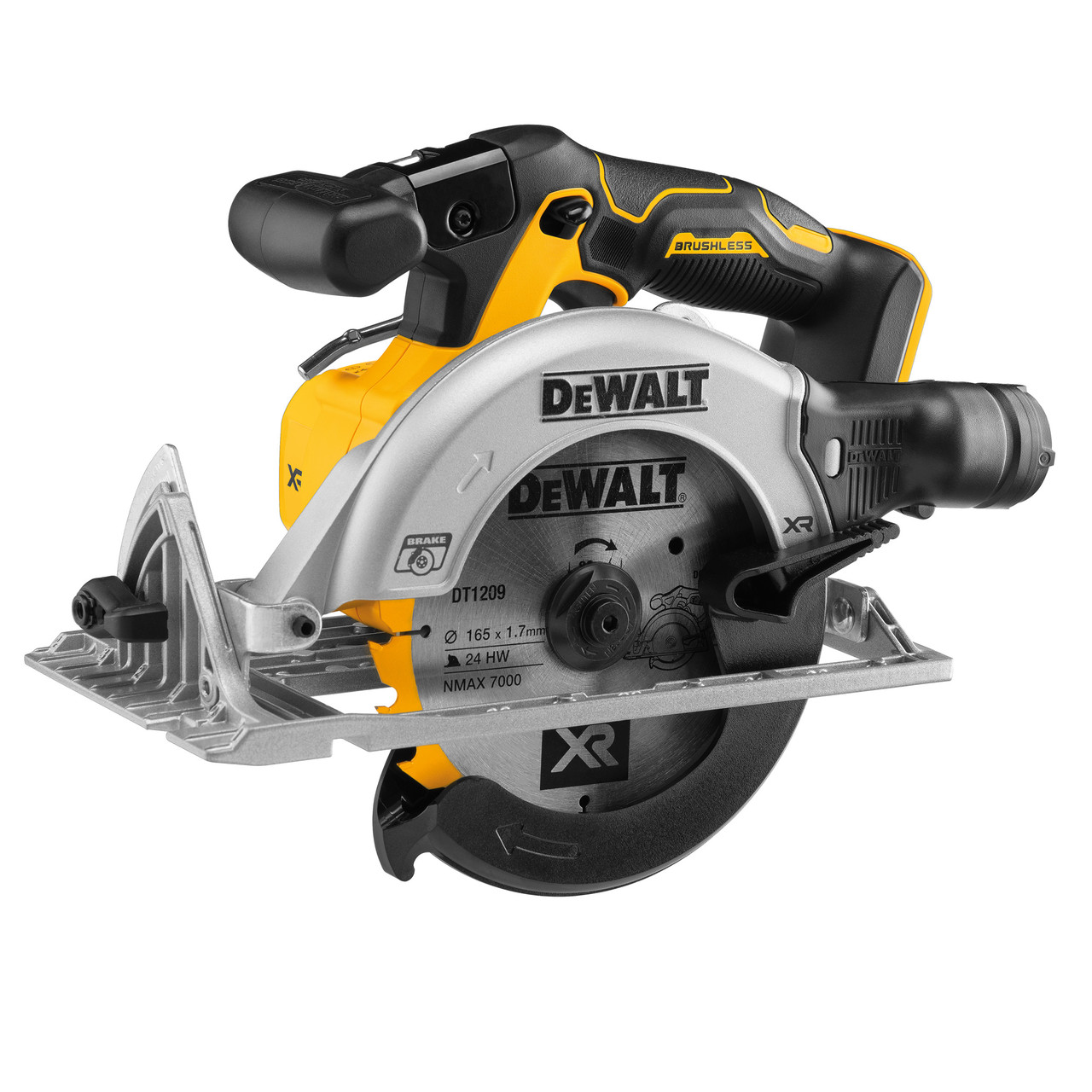Безчетков циркулярен трион Dewalt DCS565N 18V XR 165 мм (само корпус)