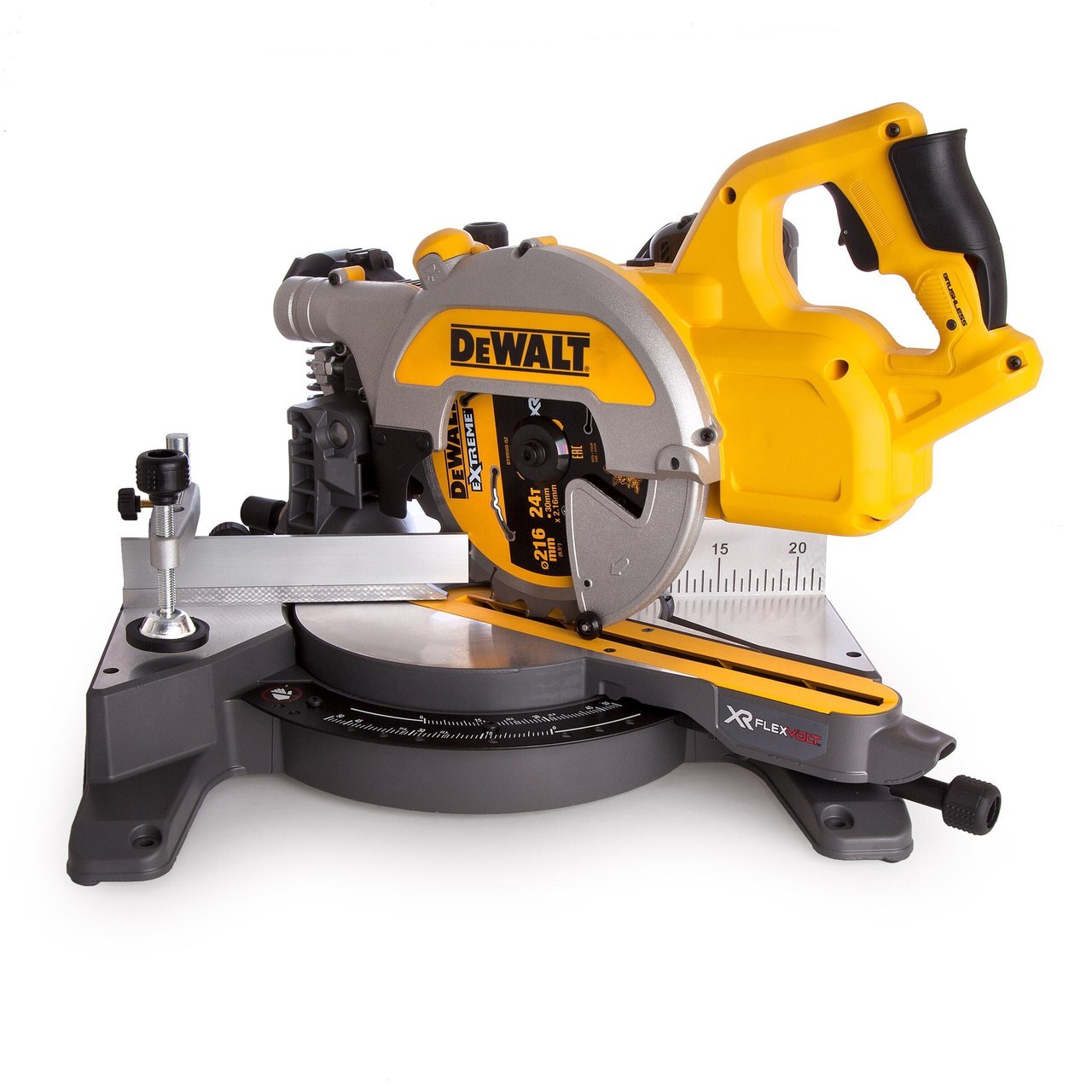 Dewalt DCS777T2 54V XR Flexvolt Настолен Циркуляр 216mm (2 x 6.0Ah батерии)
