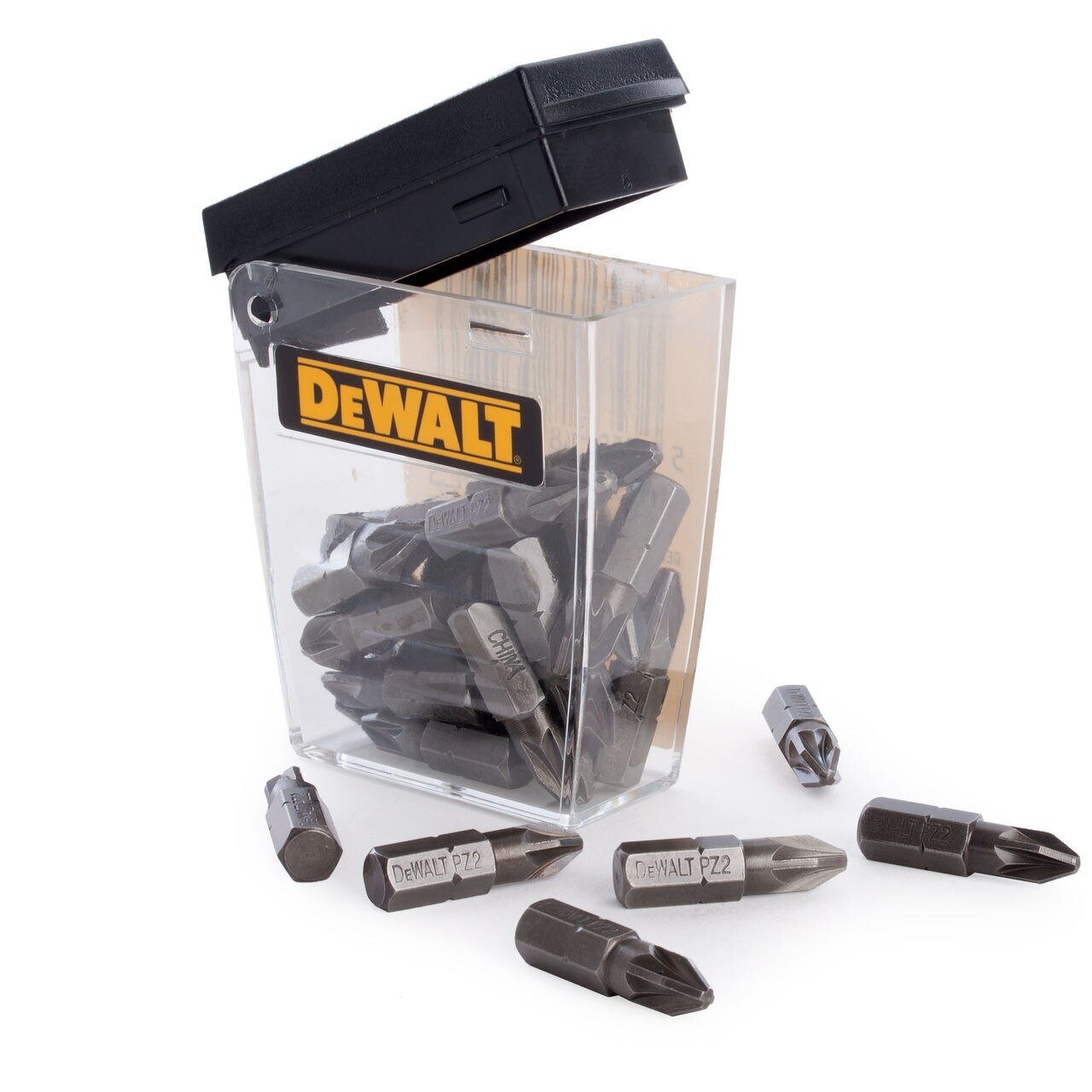 Dewalt DT71521-QZ PZ2 битове за отвертка в кутия Tic Tac 25 мм (пакет от 25)