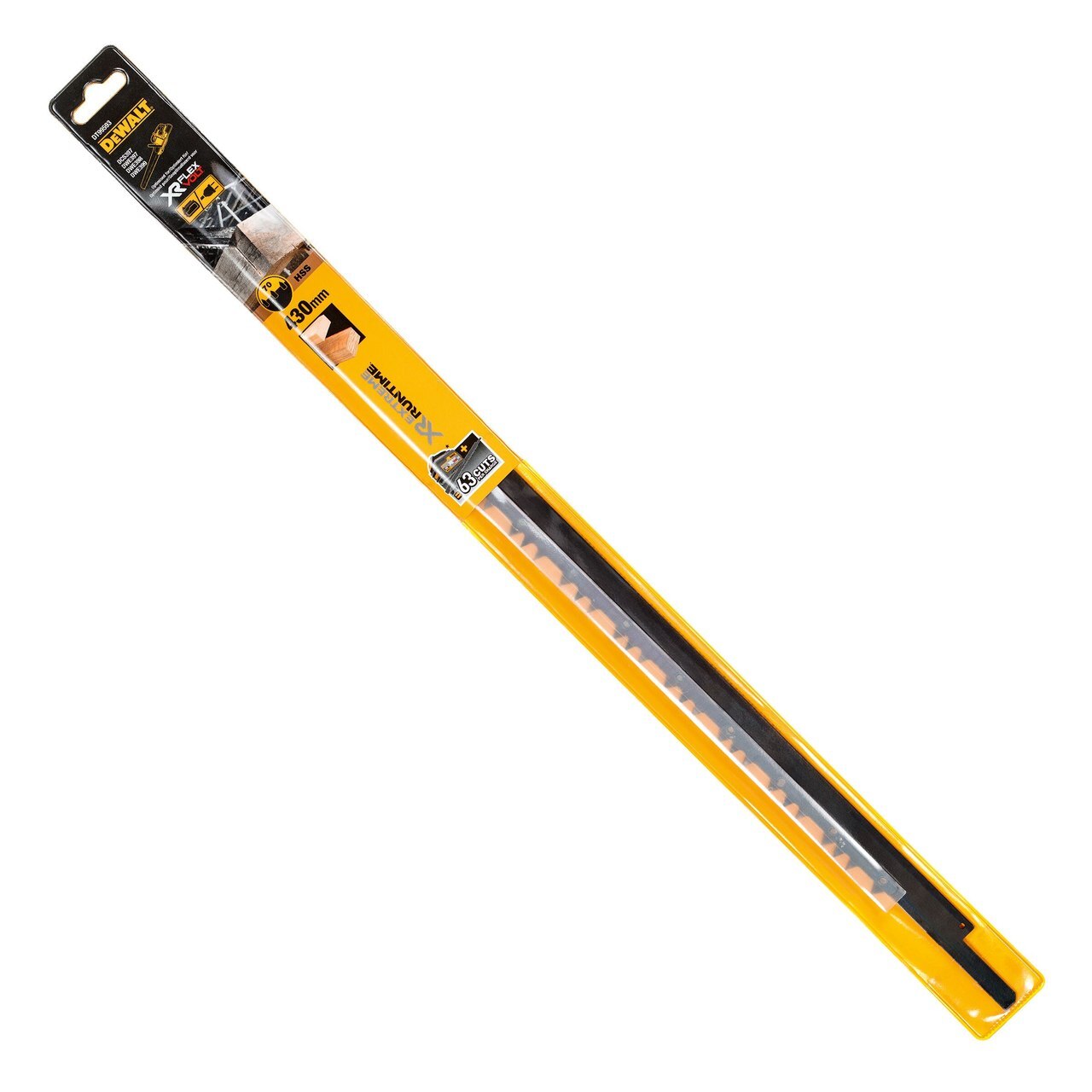 Dewalt DT99593 XR Острие за дърво HSS за алигаторни триони 430 мм (двойка)