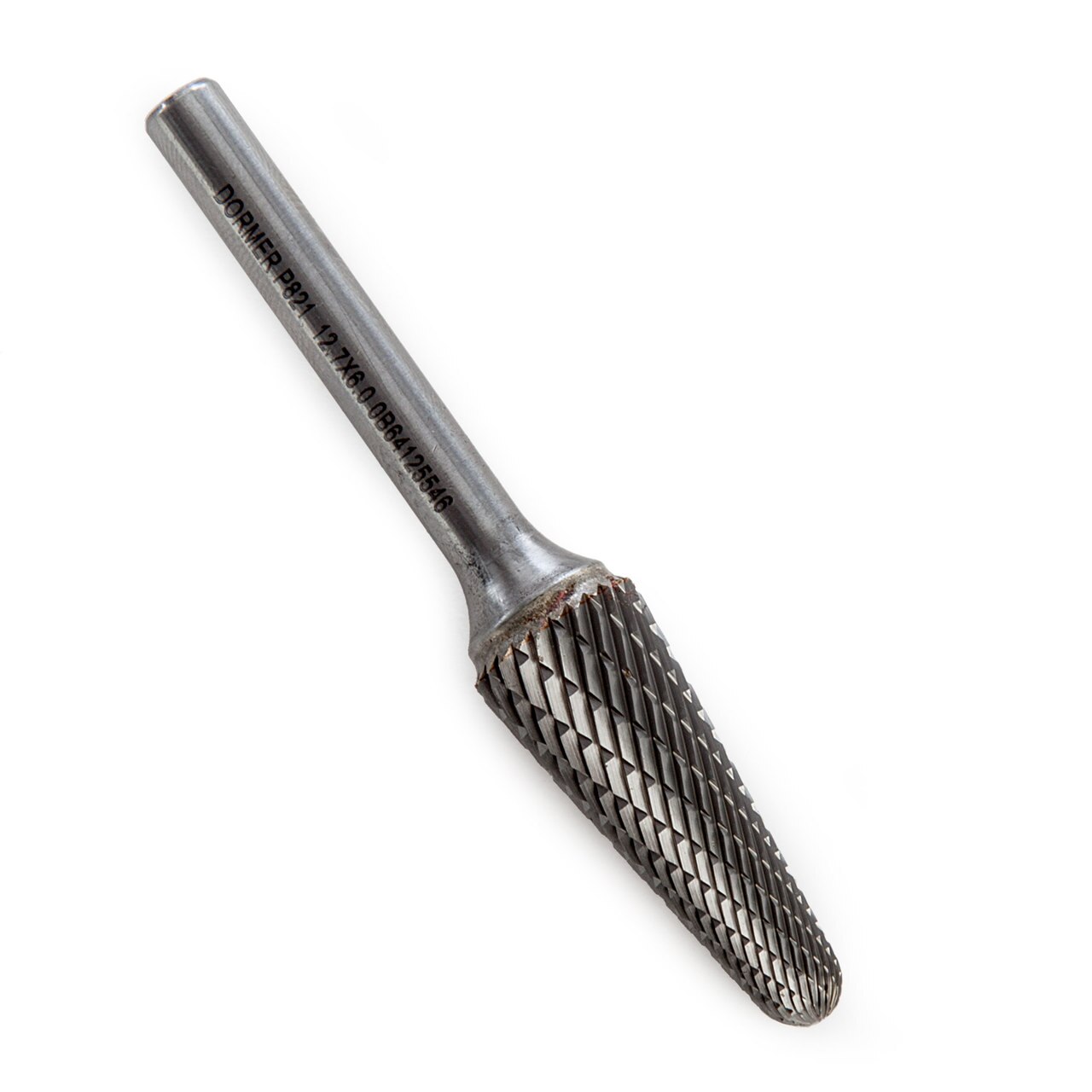 Dormer P821 Carbide Bright Nosed Cone Burr 12.7 x 6.0mm