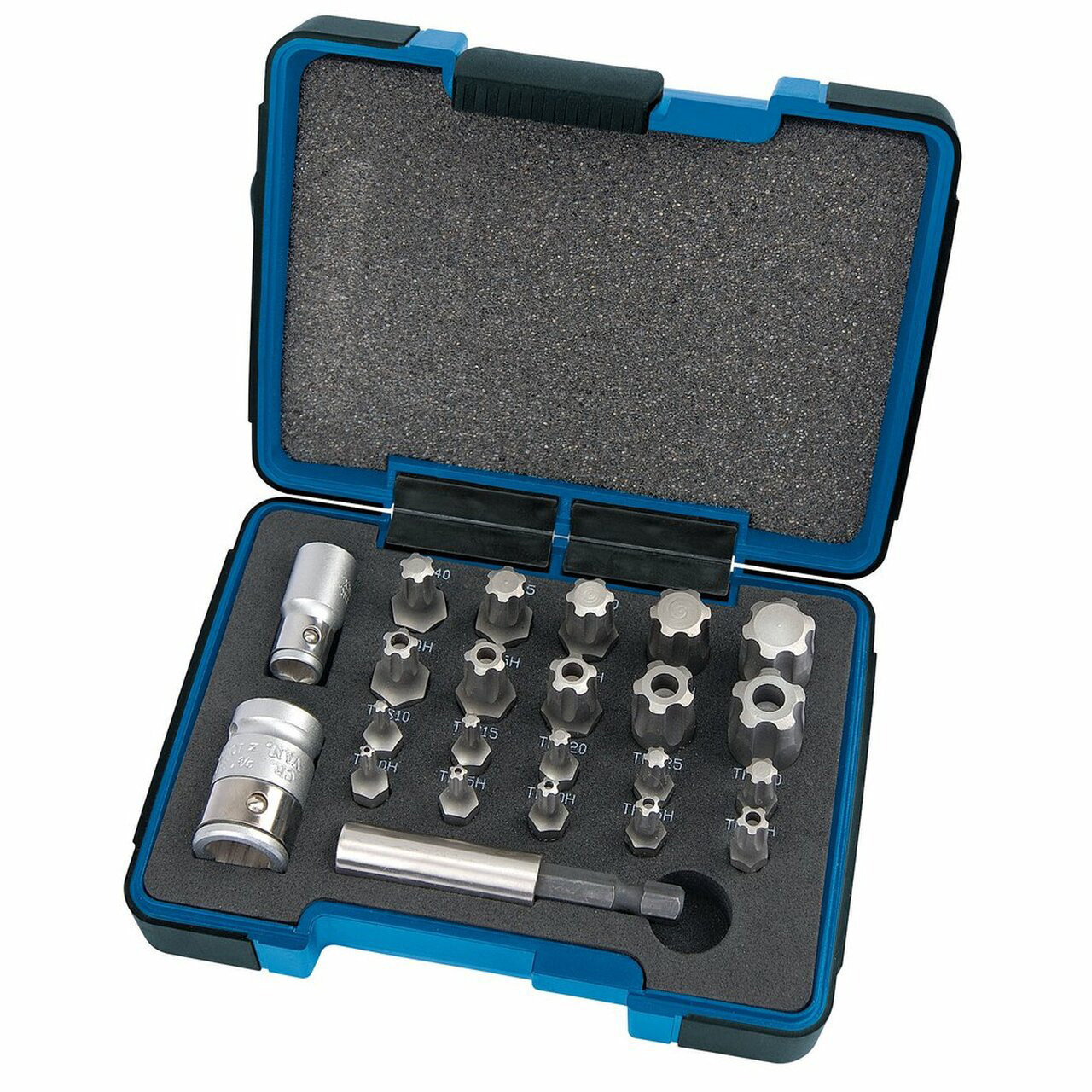 Draper 23241 TX-STAR 1/4 Plus комплект битове 3/8" кв. д. (23 бр.)