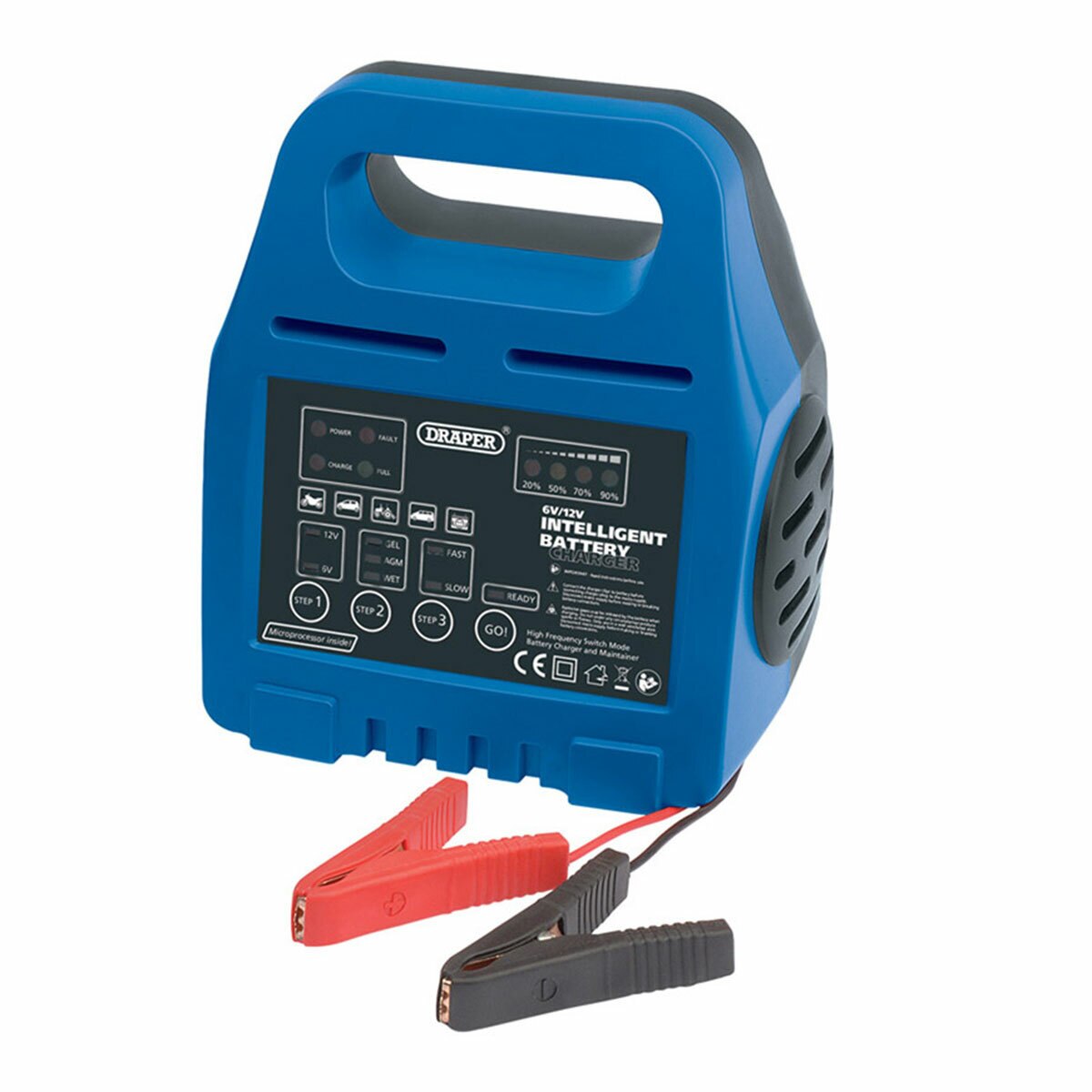 Draper 33861 6 / 12V Интелигентно зарядно устройство за батерии