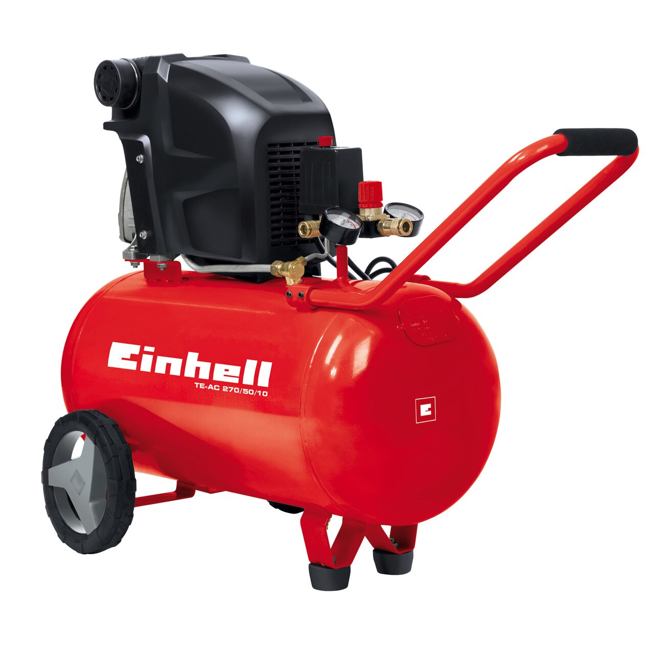 Einhell (40.104.40) TE-AC270 / 50/10 Въздушен компресор 10 бара 50 литра 240V