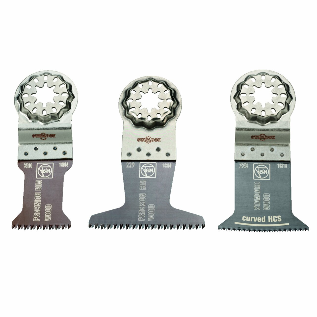 Fein 35222967080 Starlock E-Cut Combo за дърво (3 броя)