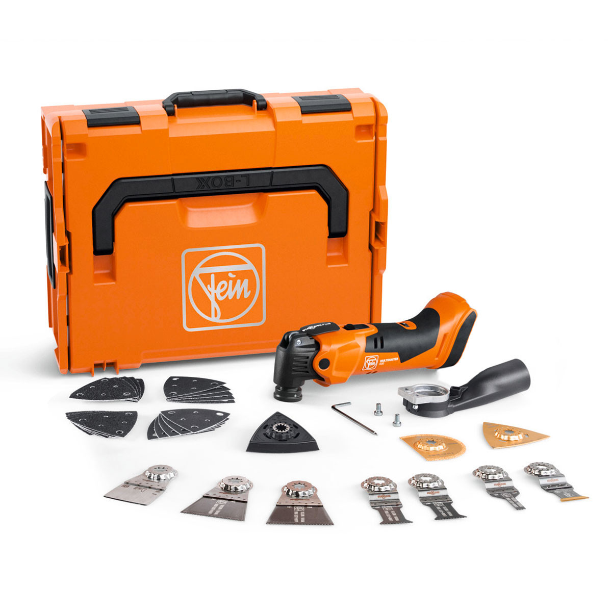 Fein AMM 500 AS 18V AMPShare Мултиинструмент MultiMaster с аксесоари (само корпус)