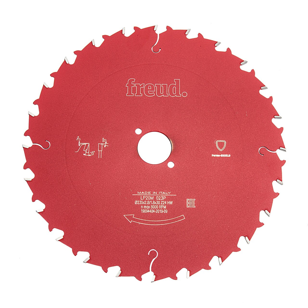 Freud F03FS03631 LP20M 023P Рип за ножовка за дърво 235 x 2.8mm x 30 x 24T