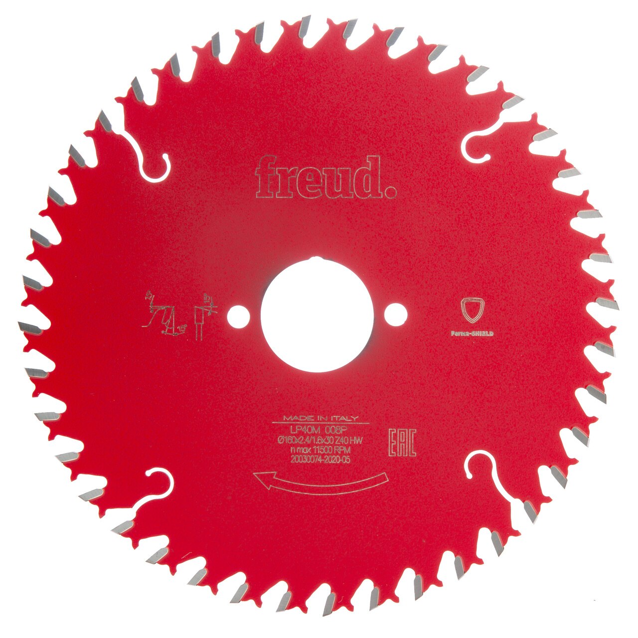 Freud F03FS03703 LP40M 008P Нож за кръстосан трион 160 x 2,4 mm x 30 x 40T
