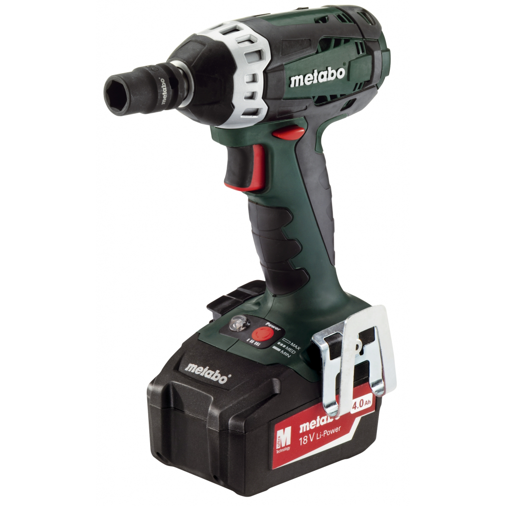 Гайковерт акум. ударен 210 Nm METABO SSW 18 LTX 200 2X4.0AH