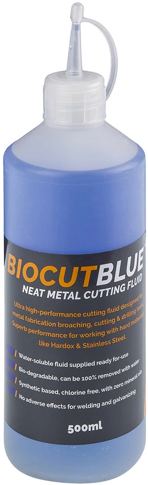 BioCut Blue Neat Metal Cutting Oil - 500ml (704010)