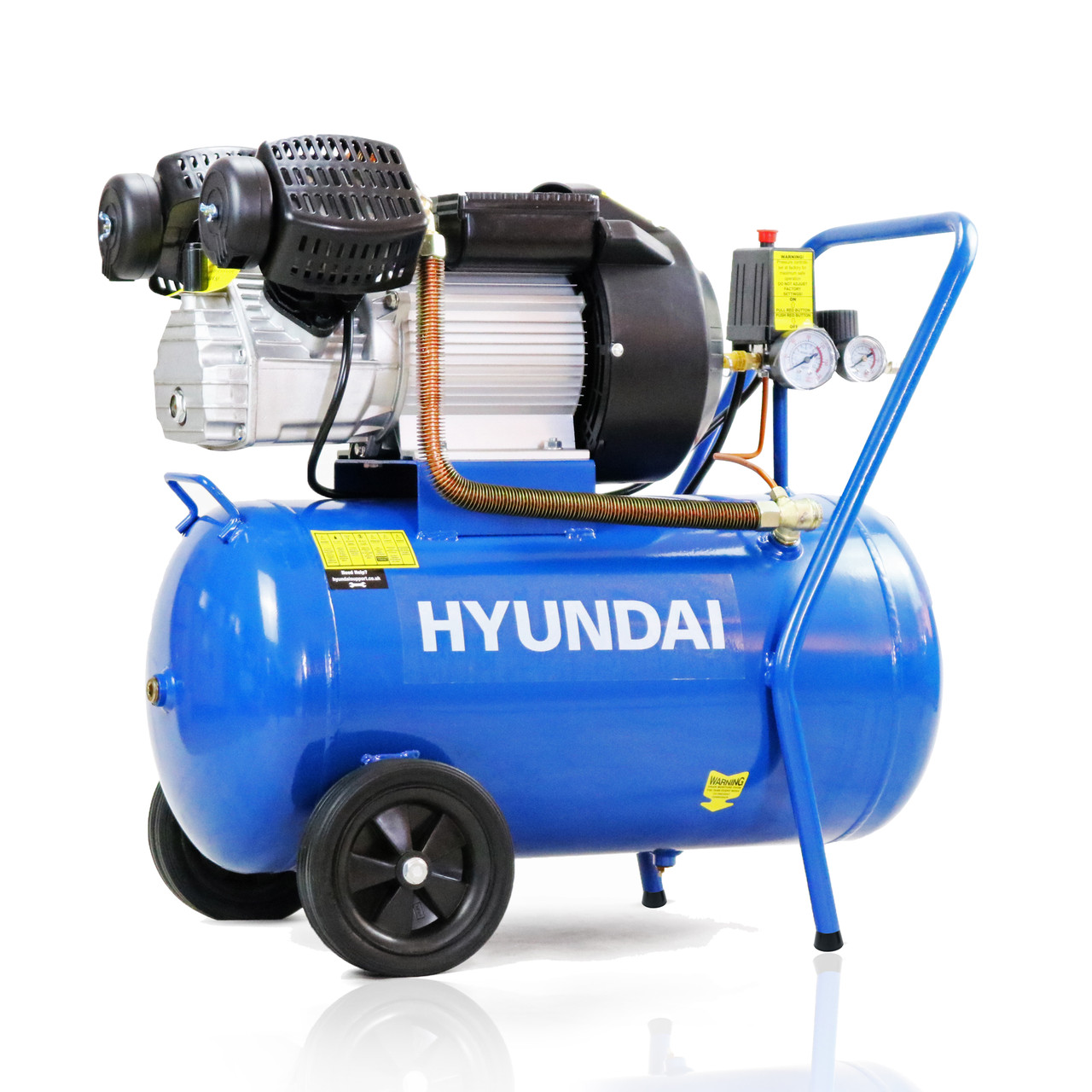 Hyundai HY3050V Въздушен компресор с директно задвижване 50L 14CFM/116psi