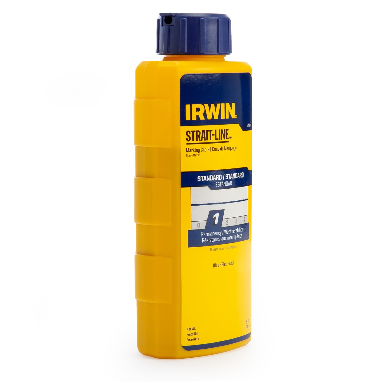 Irwin Strait-Line 64901 Стандартно маркиращо пълнене с тебешир в синьо 8oz / 227g