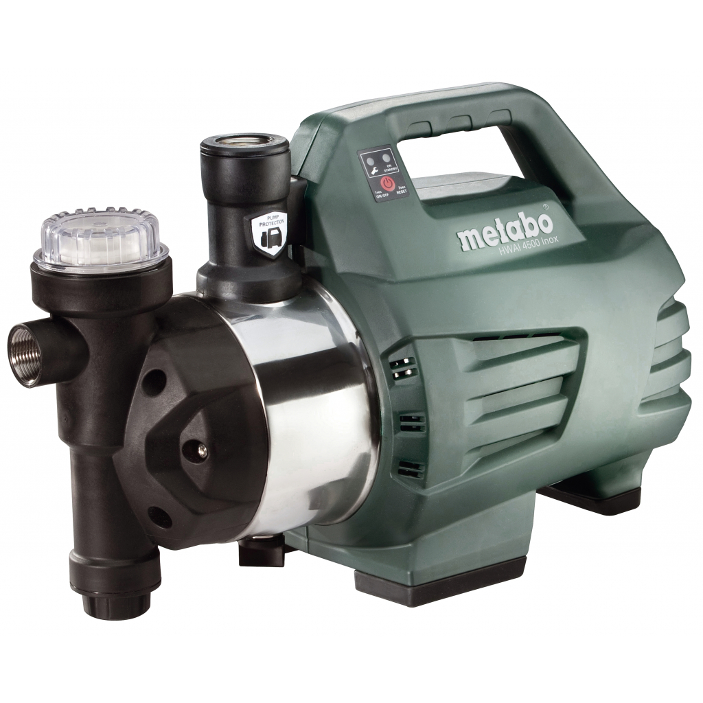 Хидрофор с електронен пресостат 1300W 4500 l/h METABO HWAI 4500 INOX