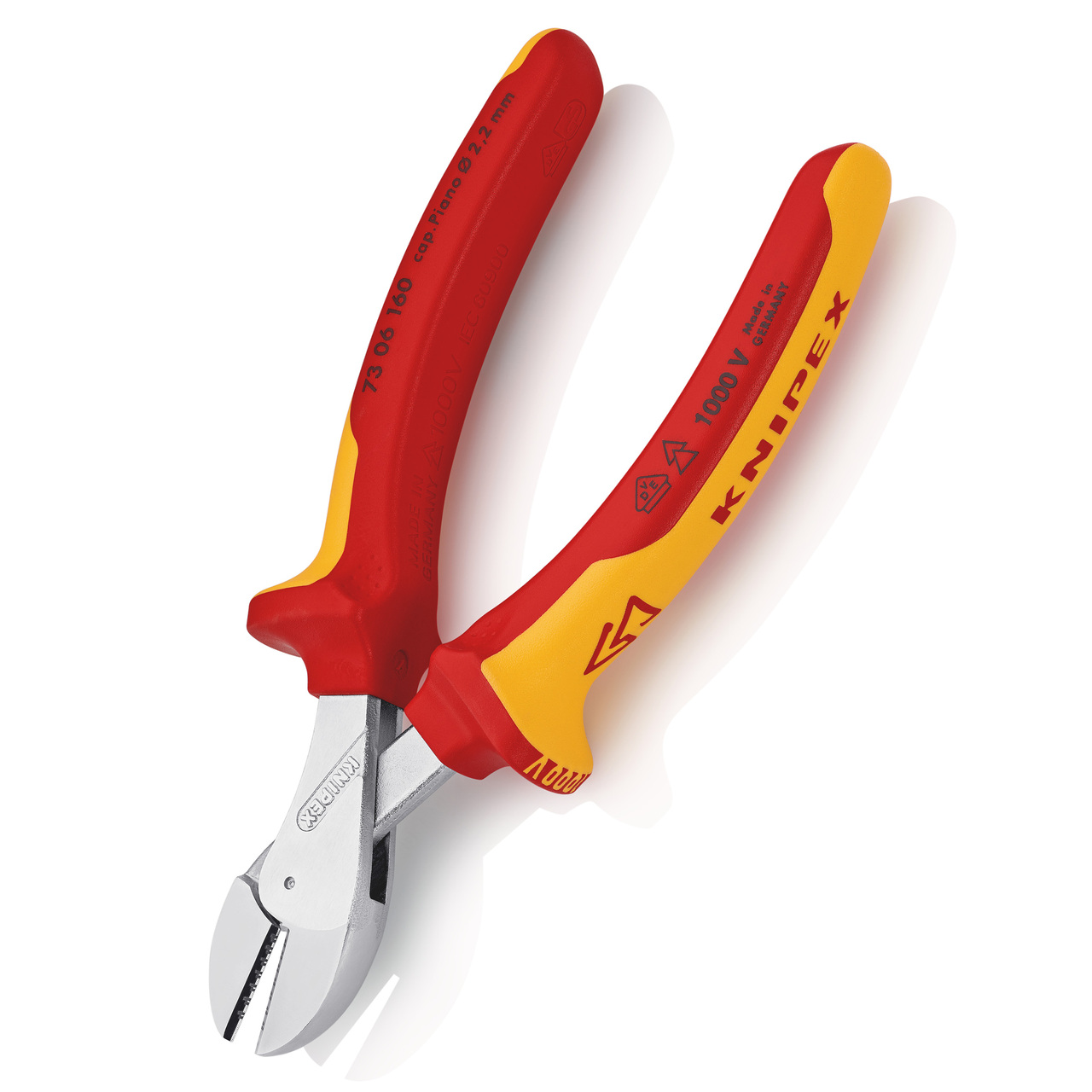 Knipex 7306160SB X-Cut Компактен диагонален резач VDE 1000V 160mm