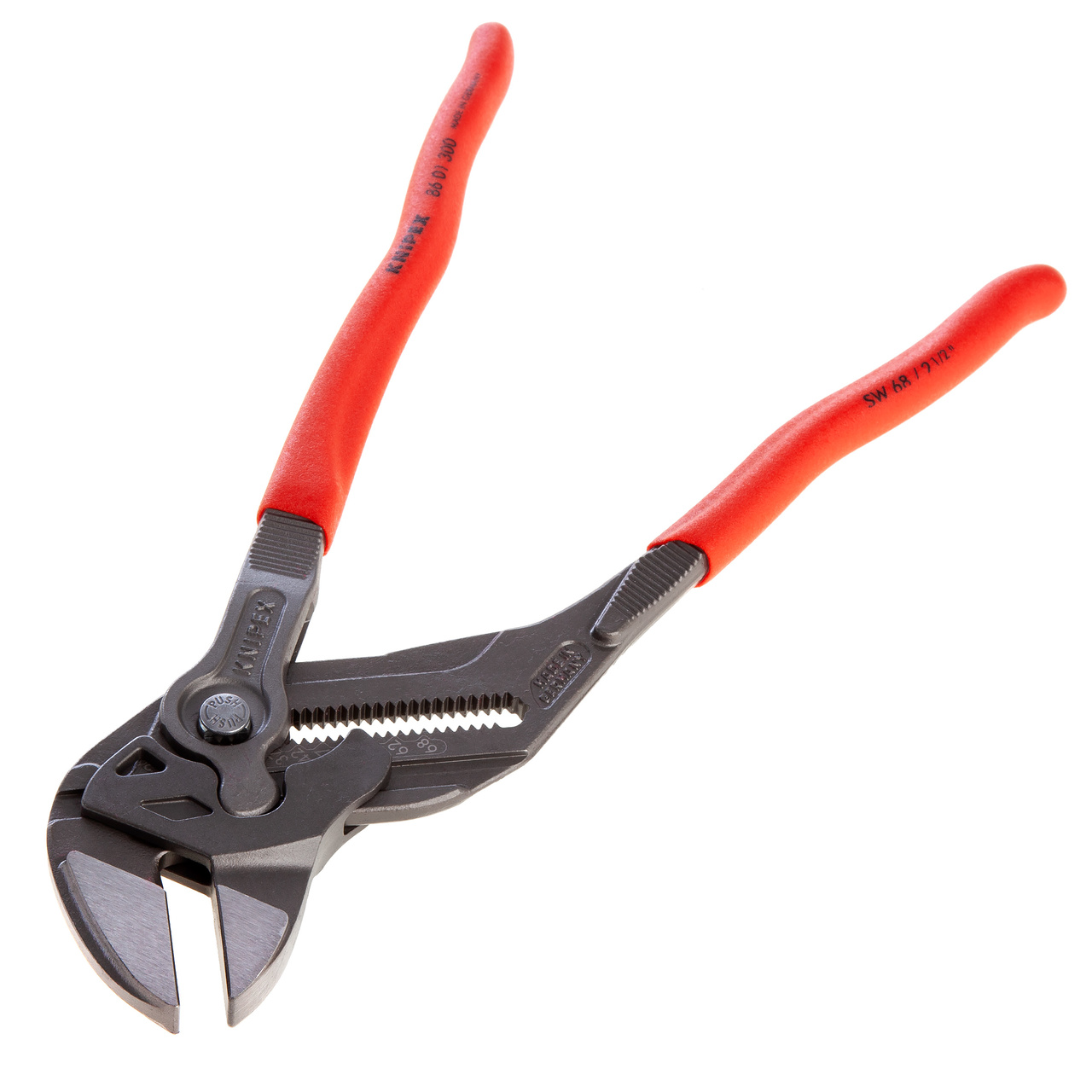 Knipex 8601300SB клещи + Гайковерт 2 в 1 инструмент сив Atramentized 300 мм