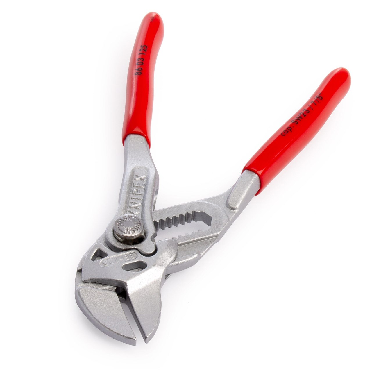 Knipex 8603125SB мини клещи + Гайковерт 2 в 1 инструмент хромиран 125 мм
