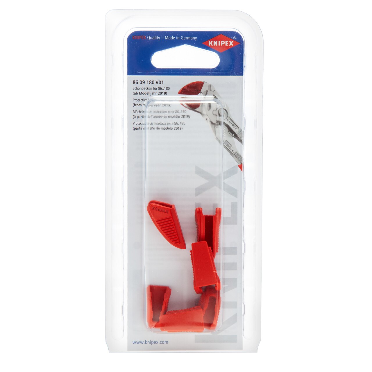 Защитни челюсти Knipex 8609180V01 за 8609180 V01 (3 двойки)