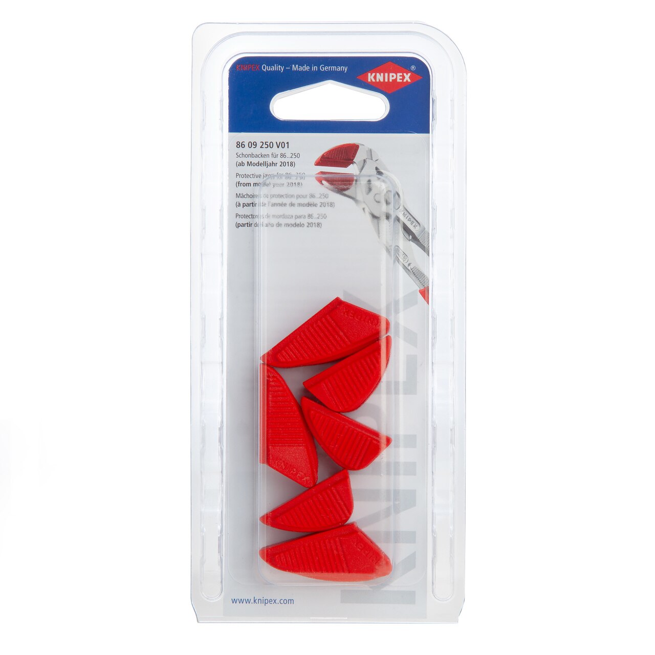 Защитни челюсти Knipex 8609250V01 за 8609250 V01 (3 двойки)