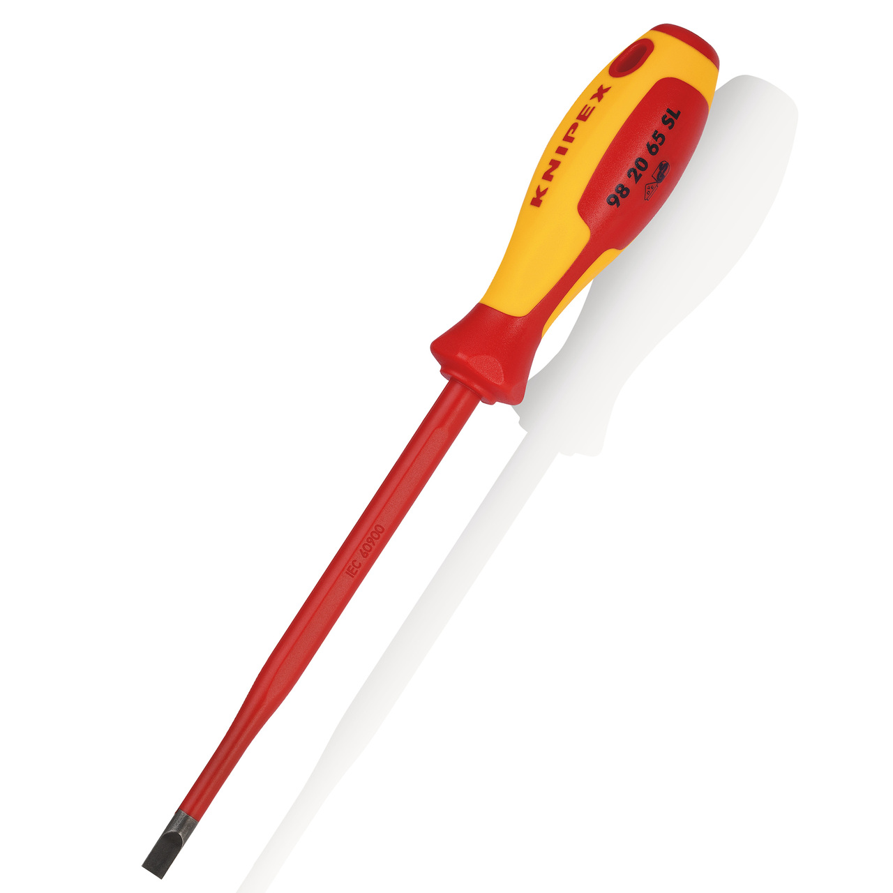 Knipex 982065SL Тънка Права отвертка VDE 1000V 262mm - 6.5mm